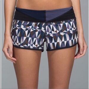Lululemon Speed Short in Stained Glass